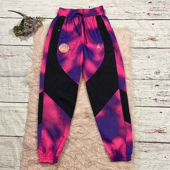 Air Jordan Nike PSG Paris Saint-Germain Women's Warm-Up Pants - Picture 2 of 10